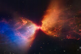 Fototapeta Krajobraz - Cosmos, L1527 and Protostar, James Webb Space Telescope