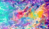 Fototapeta Boho - Colorful Abstract Background/Wallpaper