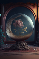 Wall Mural - Globe of Water