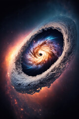 Wall Mural - planet in space