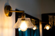 beautiful hanging light bulb lamp