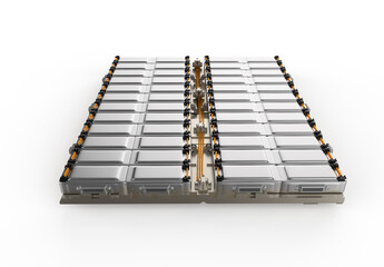 Electric car battery or pack of battery cells module