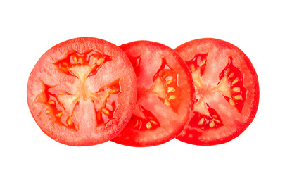 Wall Mural - tomato isolated on transparent png