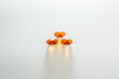 © Aria Armoko - Soft gel, Close up of oil filled capsules, suitable for presenting food supplements : fish oil, omega 3, omega 6, omega 9, vitamin A, vitamin D, vitamin D3, vitamin E, evening primrose oil,