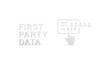 FIRST PARTY DATA concept white background 3d render illustration