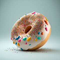 Sticker - Delicious doughnuts