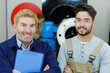 © auremar - two happy colleagues looking at the camera