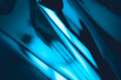 © ln_a - Beautiful abstract dark blue texture of the foil