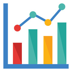 Poster - Analytic Chart Icon