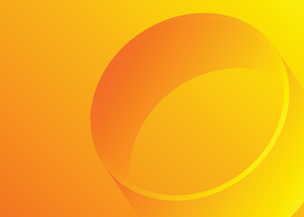 Wall Mural - Yellow Abstract Gradient Background, Minimal design. 