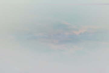 Wall Mural - abstract sky blurred background, summer nature aerial sky view