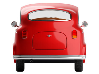 Wall Mural - retro car elegant 3d back