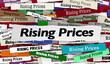 © iQoncept - Rising Prices Inflation News Headlines Economy Higher Costs 3d Illustration