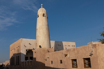 The old Al-Wakra market is one of the beautiful tourist places that attract tourists in Qatar, which was built in a traditional way