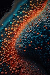 Wall Mural - the ocean of dots