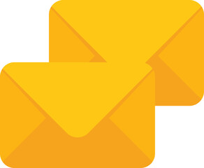 Poster - Mail support icon flat vector. Office service. Online call isolated