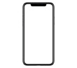 Leinwandbild Motiv Mockup / template. Smartphone with blank screen for your design. PNG 24