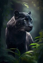 Panther 3D Render