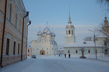 Kremlin Square In The City Of Vologda.