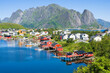© Mariusz Świtulski - Fishing village with traditional red rorbuer in Reine, Lofoten, Norway