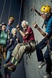 © Ecleposs - Group of old people having extreme activity generative ai scene showing the diversity and aging well senior characters