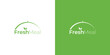 Modern and professional fresh meal logo design 3