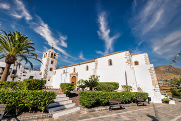 Wall Mural - Church cathedral in Betancuria on Fuerteventura, Spain