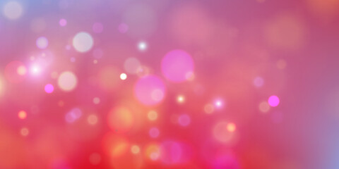 Poster - Elegant Valentine's Day background with light effects and gradient. For web design and illustrations.