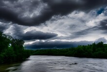 Clouds Over The River