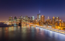 FRD Drive East River Manhattan New York City Skyline At Night