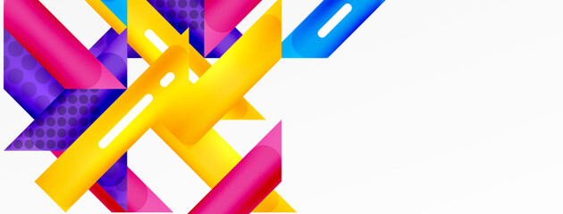 Background minimal geometric composition. Lines design vector illustration for wallpaper banner background or landing page