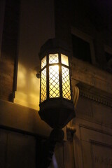 Wall Mural - lantern in the night