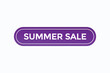 © Mustafiz - summer sale start doing button vectors.sign label speech bubble summer sale