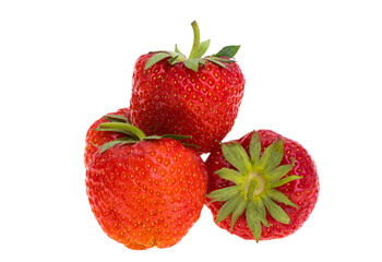 Wall Mural - strawberry isolated