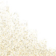 © Сашка Шаргаева - Gold Glitter Stars. Luxury Shiny Confetti.