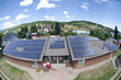 © Cavan Images - Solar array on assisted living facility.