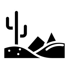 Wall Mural - desert glyph 