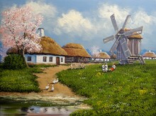 Windmill In The Country