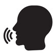 © abdul - speaking glyph icon