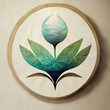 Naturopathic healing health logo