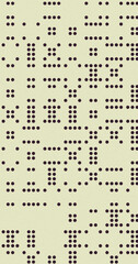 Wall Mural - abstract color halftone dots generative art background illustration