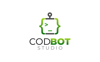 Illustration vector graphic of a coding, programmer, Coder Company logo design template