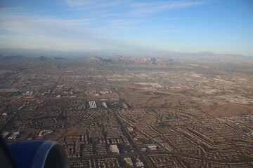 Wall Mural - aerial view of Mesa, Arizona