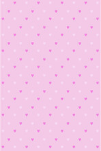 Background Pattern Texture Pink Hearts