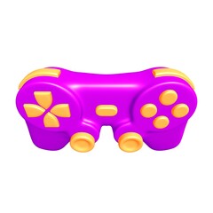 Canvas Print - Game controller or gamepad for videogames.