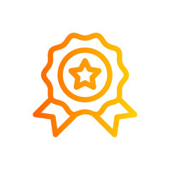 award gradient icon