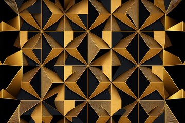 Abstract Gold Background