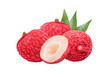 © supamas - lychee with leaves isolated on transparent png
