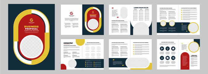 Poster - Minimalist business proposal template