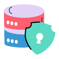 Wall Mural - server security